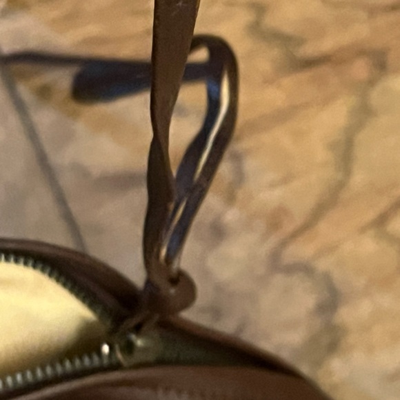 Bottega Veneta CHOCOLATE Brown leather bag with woven straps. Stunning! - Picture 9 of 13